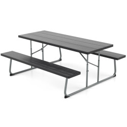 Set mobilier de gradina Costway NP11267BK (Black) Thumb