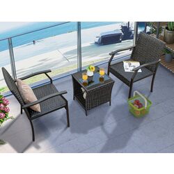 Комплект садовой мебели Costway NP11280 (Brown) Thumb