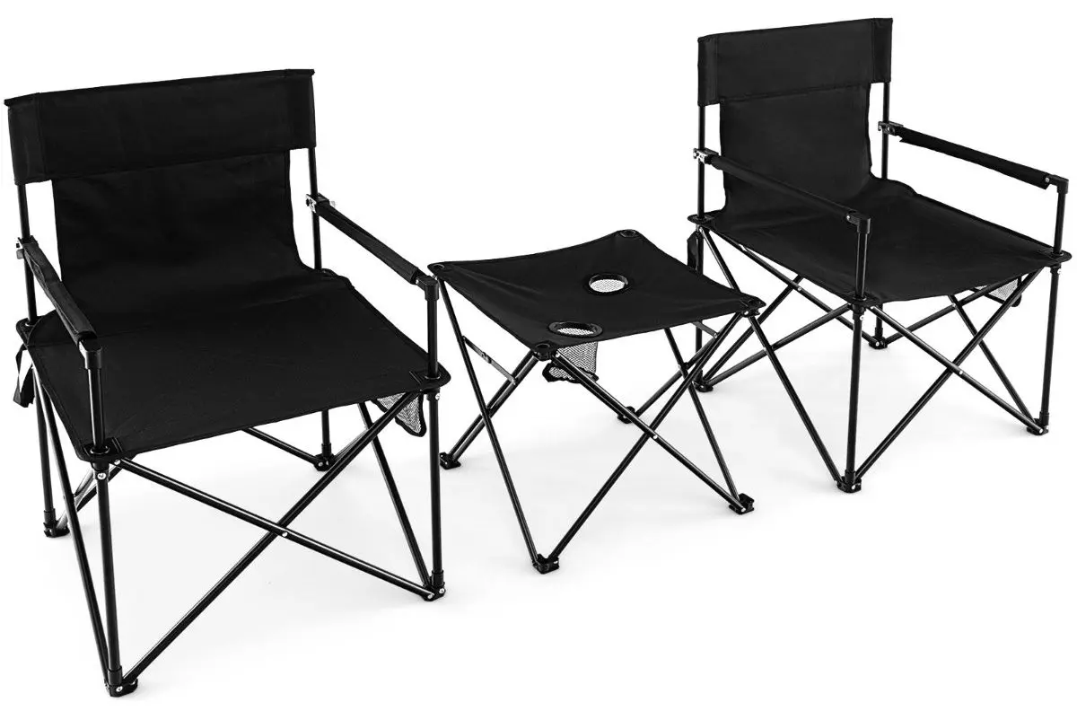 Set mobilier de gradina Costway NP11353DK (Black)