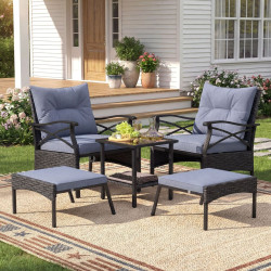 Комплект садовой мебели Costway NP11576GR (Grey)