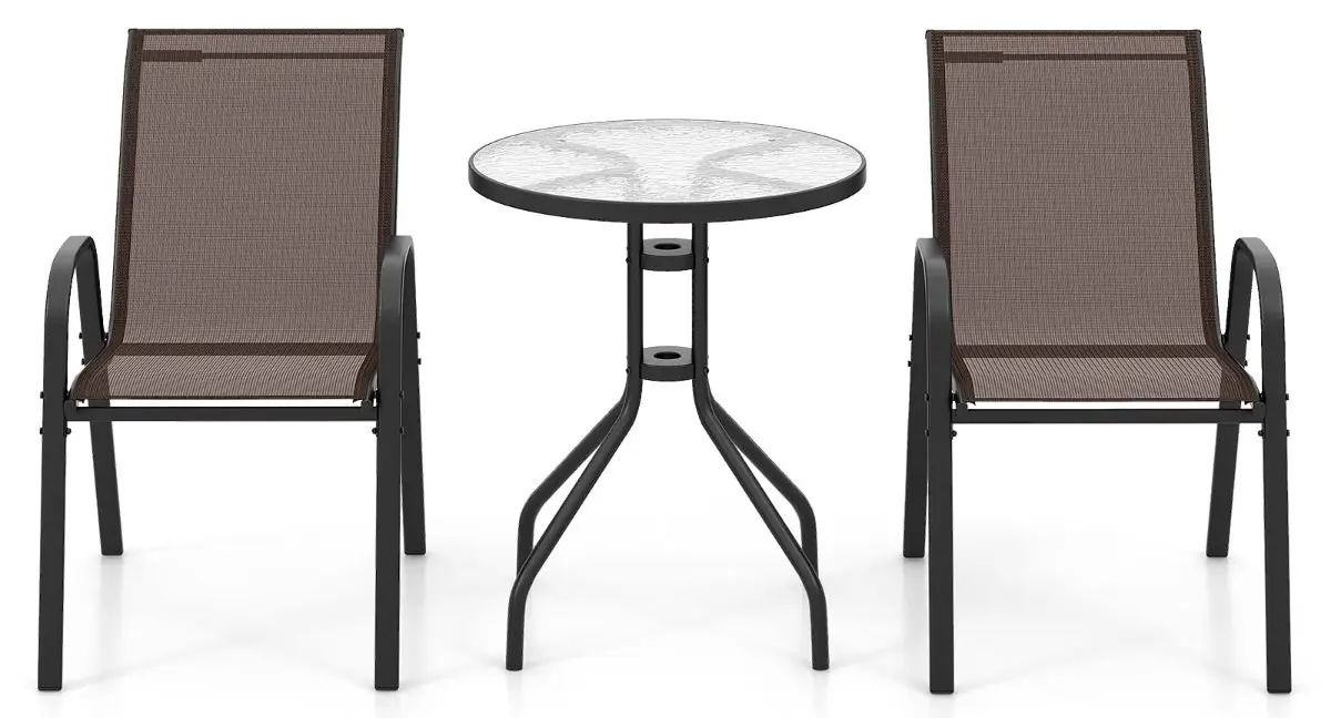 Комплект садовой мебели Costway NP11611BN (Brown) - 2