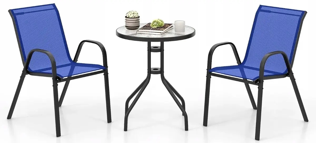 Комплект садовой мебели Costway NP11611NY (Blue) - 2