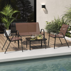 Комплект садовой мебели Costway NP11612BN (Brown) Thumb