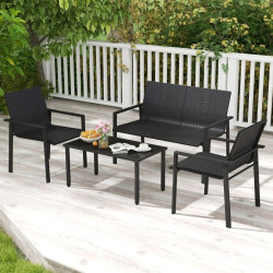 Set mobilier de gradina Costway NP11668DK (Black) Thumb