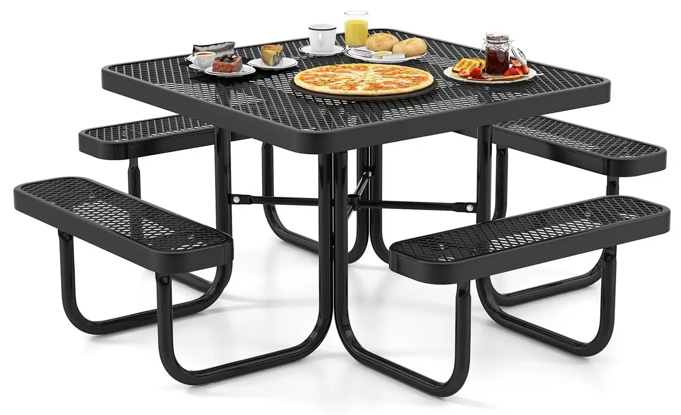 Set mobilier de gradina Costway NP11797BK (Black)