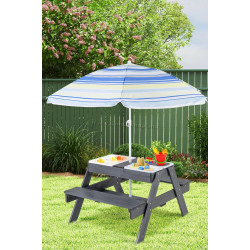 Комплект садовой мебели Costway NP11821CL (Grey/Blue)