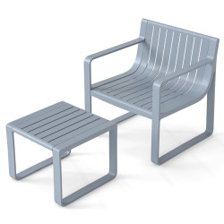 Комплект садовой мебели Costway NP11951GR (Grey) Thumb