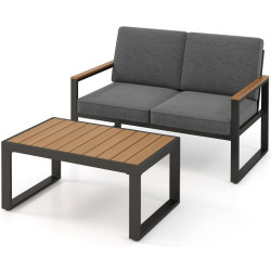 Set mobilier de gradina Costway NP11997GR-A (Grey) Thumb