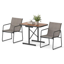 Комплект садовой мебели Costway NP12142CF (Black/Brown) Thumb