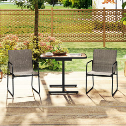 Комплект садовой мебели Costway NP12142CF (Black/Brown)