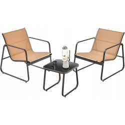 Комплект садовой мебели Costway NP12224CF (Black/Brown) Thumb