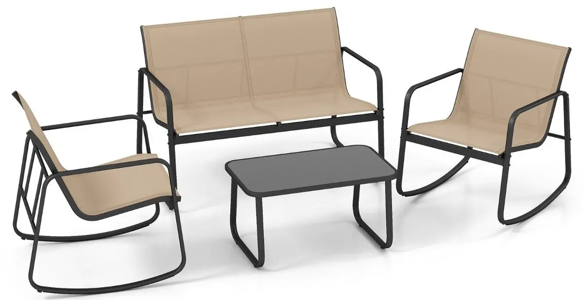 Set mobilier de gradina Costway NP12225CF (Brown) - 2