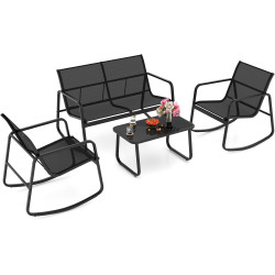 Комплект садовой мебели Costway NP12225DK (Black) Thumb