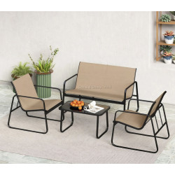 Комплект садовой мебели Costway NP12238CF (Brown)