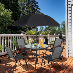 Комплект садовой мебели Costway NP12596 (Black) Thumb