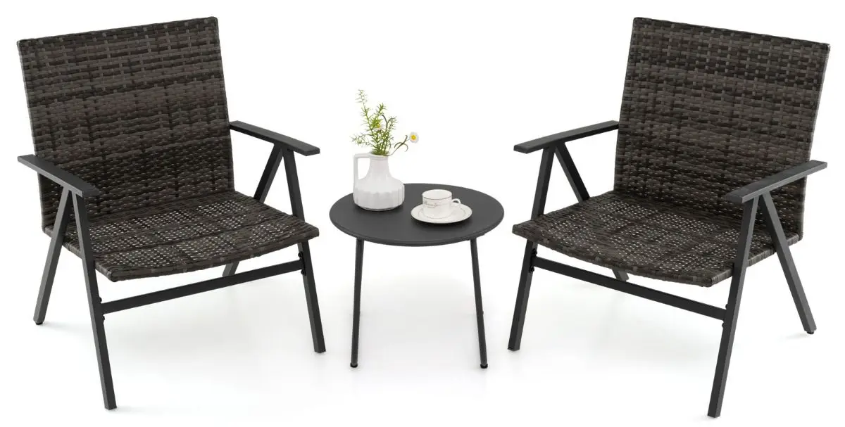 Комплект садовой мебели Costway NP12664GR (Grey) - 2