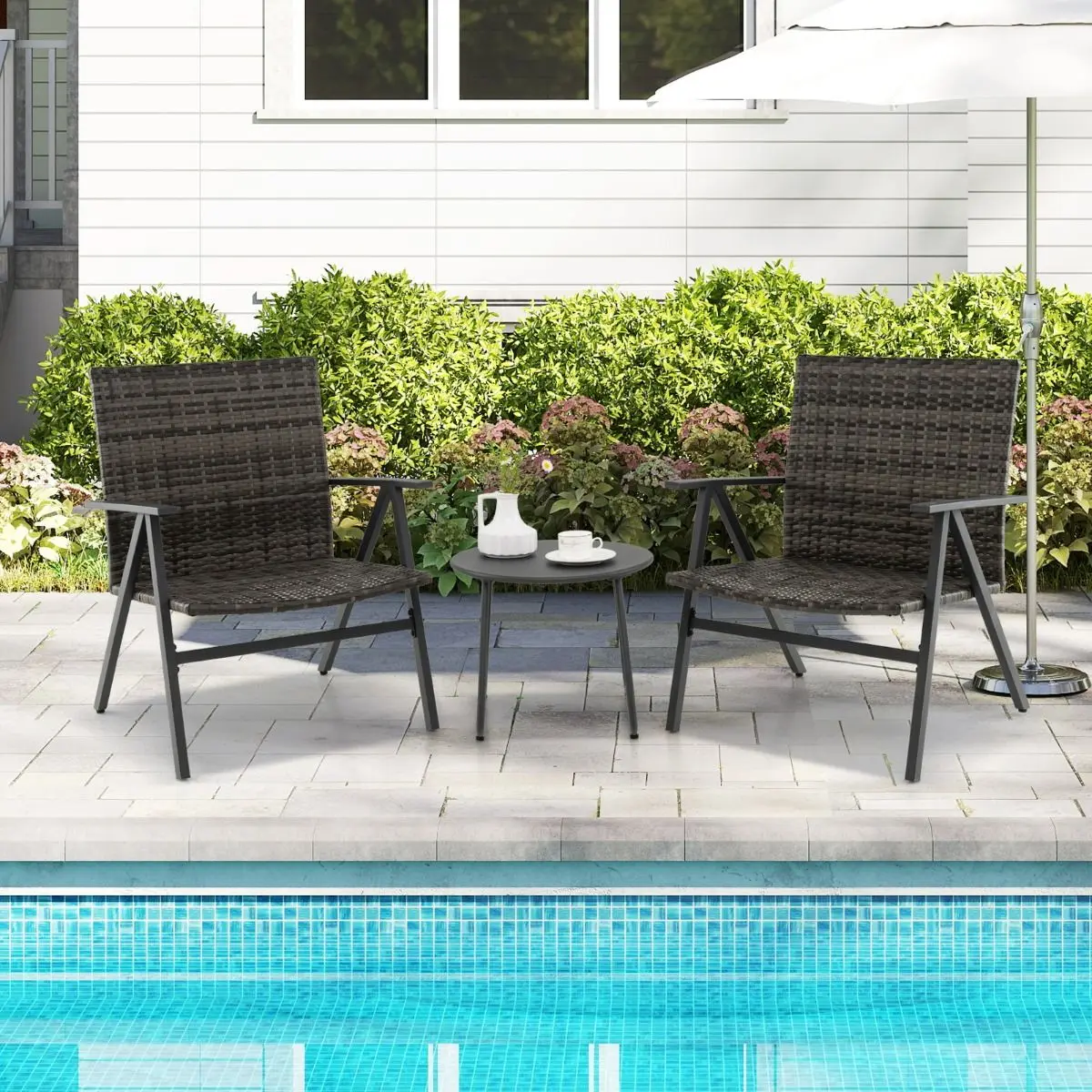 Комплект садовой мебели Costway NP12664GR (Grey) - 3