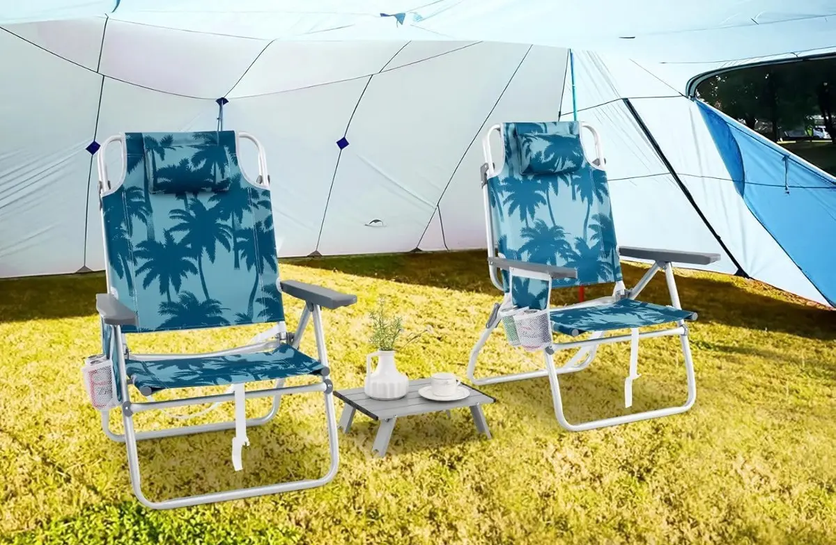 Комплект садовой мебели Costway NP12670BL (Blue)