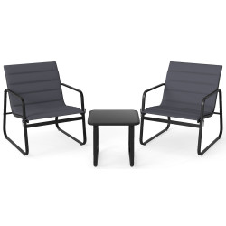 Комплект садовой мебели Costway NP12915GR (Grey/Black) Thumb