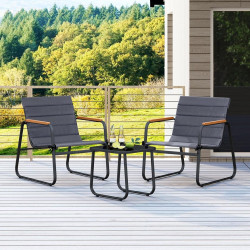 Комплект садовой мебели Costway NP12916GR (Blue/Black) Thumb