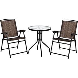 Set mobilier de gradina Costway OP3684 (Brown/Black) Thumb