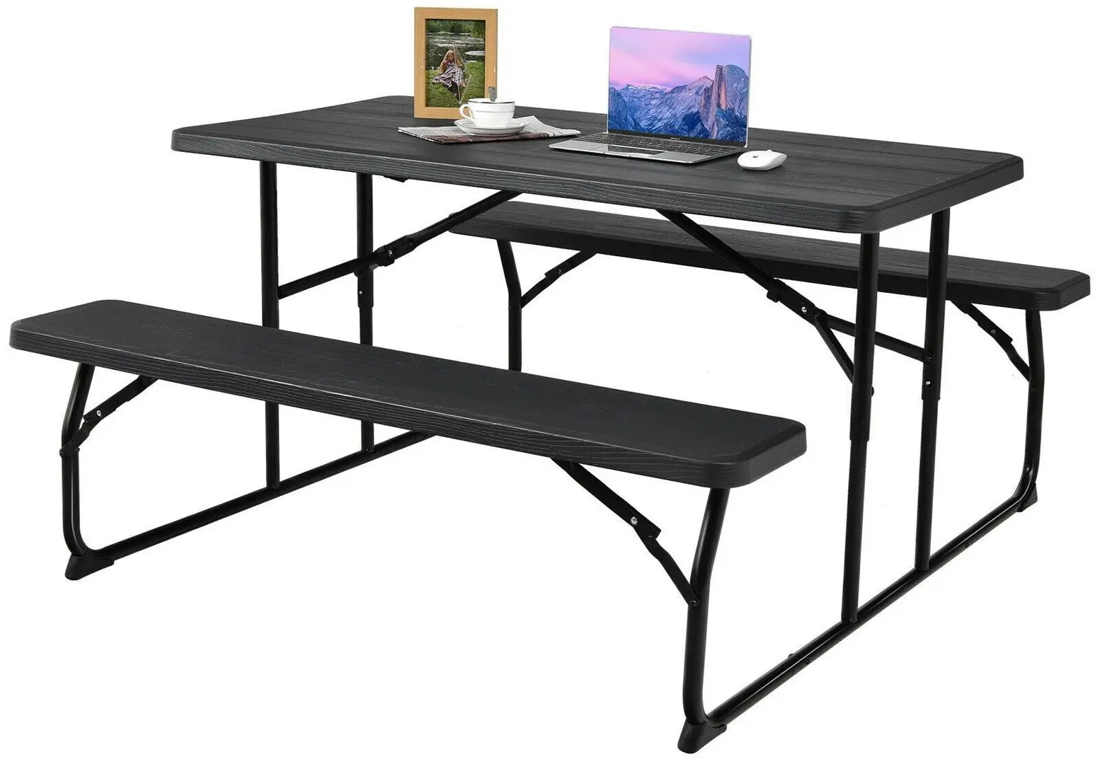 Комплект садовой мебели Costway OP70672BK (Black)