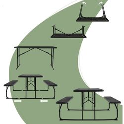 Комплект садовой мебели Costway OP70672BK (Black) Thumb