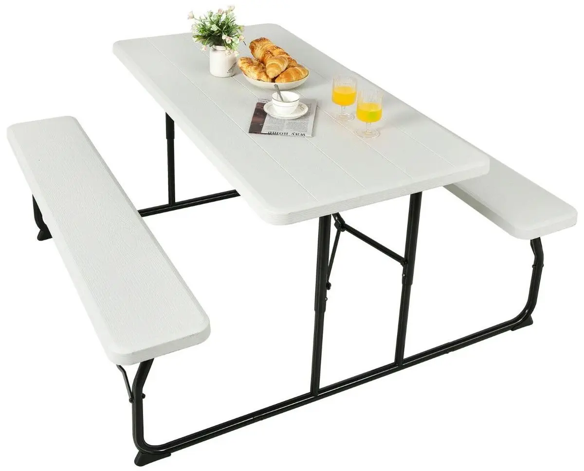 Комплект садовой мебели Costway OP70672WH (White)