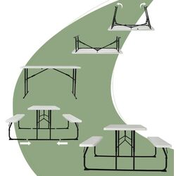 Комплект садовой мебели Costway OP70672WH (White) Thumb
