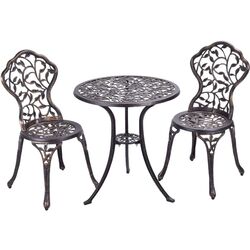 Комплект садовой мебели Costway OP70770 (Metallic Black)