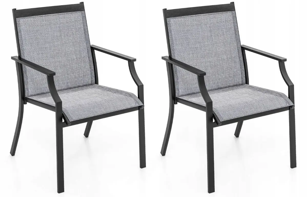 Комплект стульев Costway NP11360GR-2 (Grey)