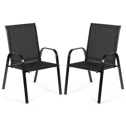 Set scaune de gradina Costway HW63630DK-2 (Black) Thumb