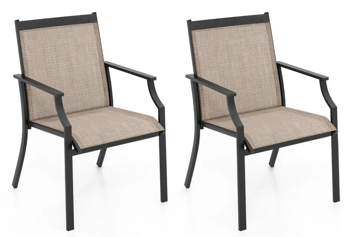 Набор садовых стульев Costway NP11360CF-2 (Beige)