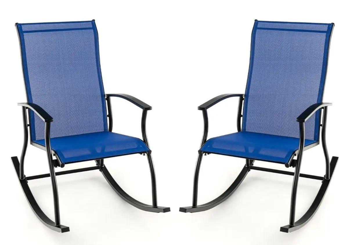 Набор садовых стульев Costway NP11398NY-2 (Blue)