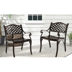 Набор садовых стульев Costway NP11468WN-2 (Bronze) Thumb