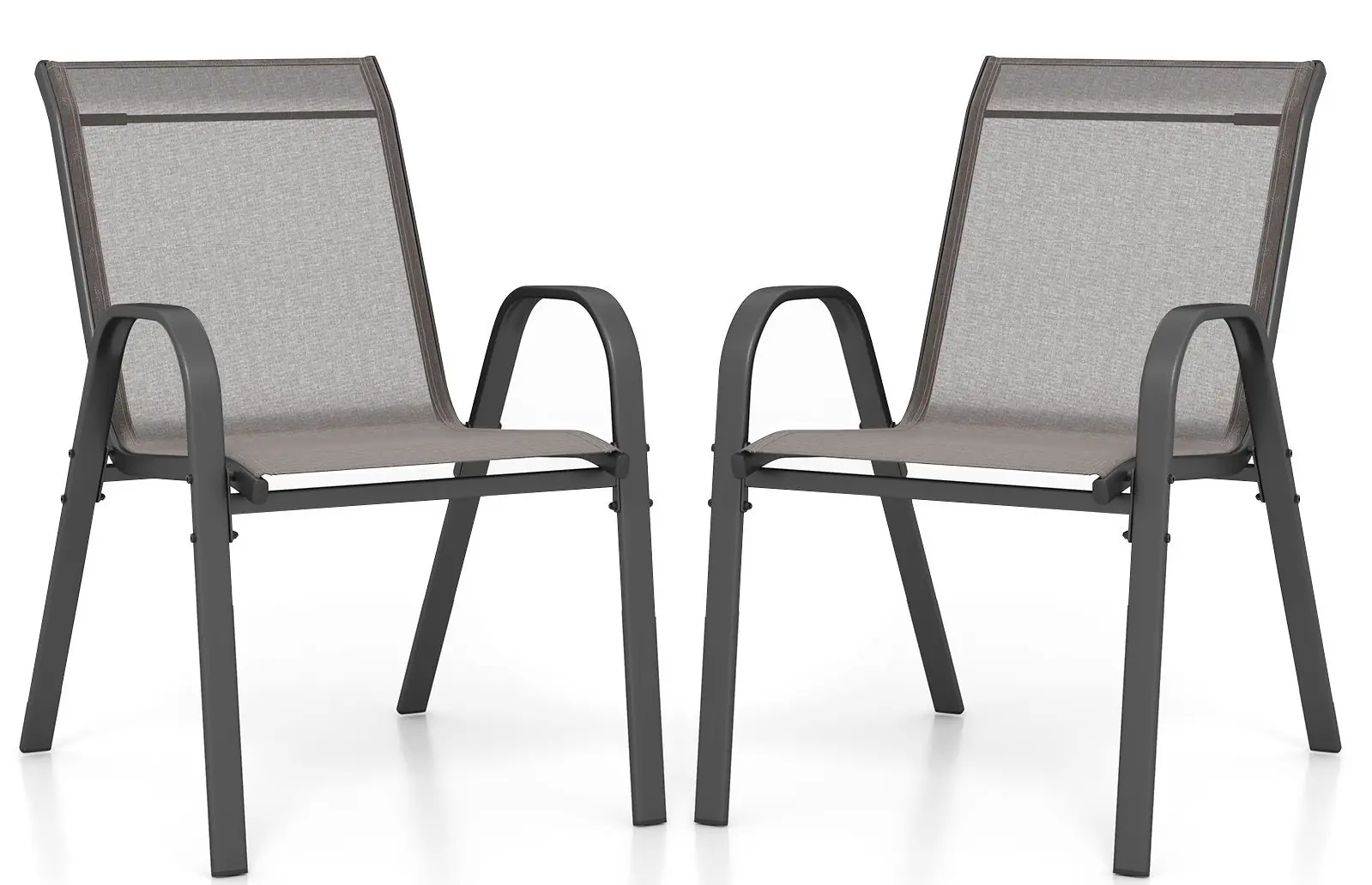 Набор садовых стульев Costway NP11595GR-2 (Grey)