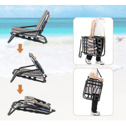 Набор садовых стульев Costway NP11604BL-2 (Blue) Thumb