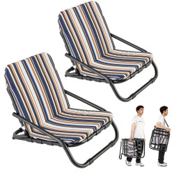 Набор садовых стульев Costway NP11604BL-2 (Blue) Thumb