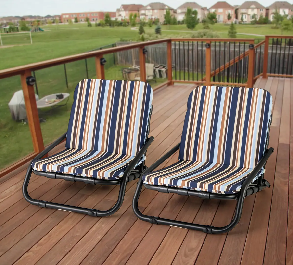 Набор садовых стульев Costway NP11604BL-2 (Blue)