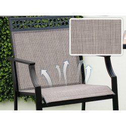 Набор садовых стульев Costway NP11630CF-2 (Grey) Thumb