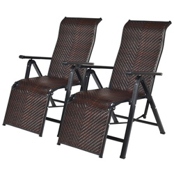 Set de sezlonguri Costway NP11386-2 (Brown) Thumb