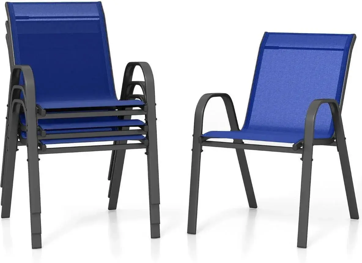 Наборы садовой мебели Costway NP11596NY-4 (Blue)