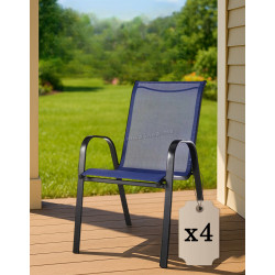 Наборы садовой мебели Costway NP11596NY-4 (Blue)