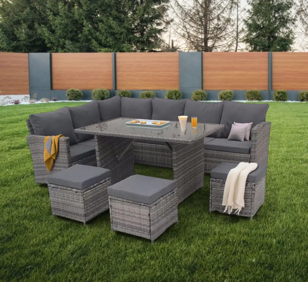 Set mobilier de gradina DeHome MG190G (Grey)