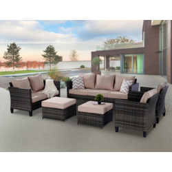 Комплект садовой мебели DeHome Zafir MG1500G (Grey)