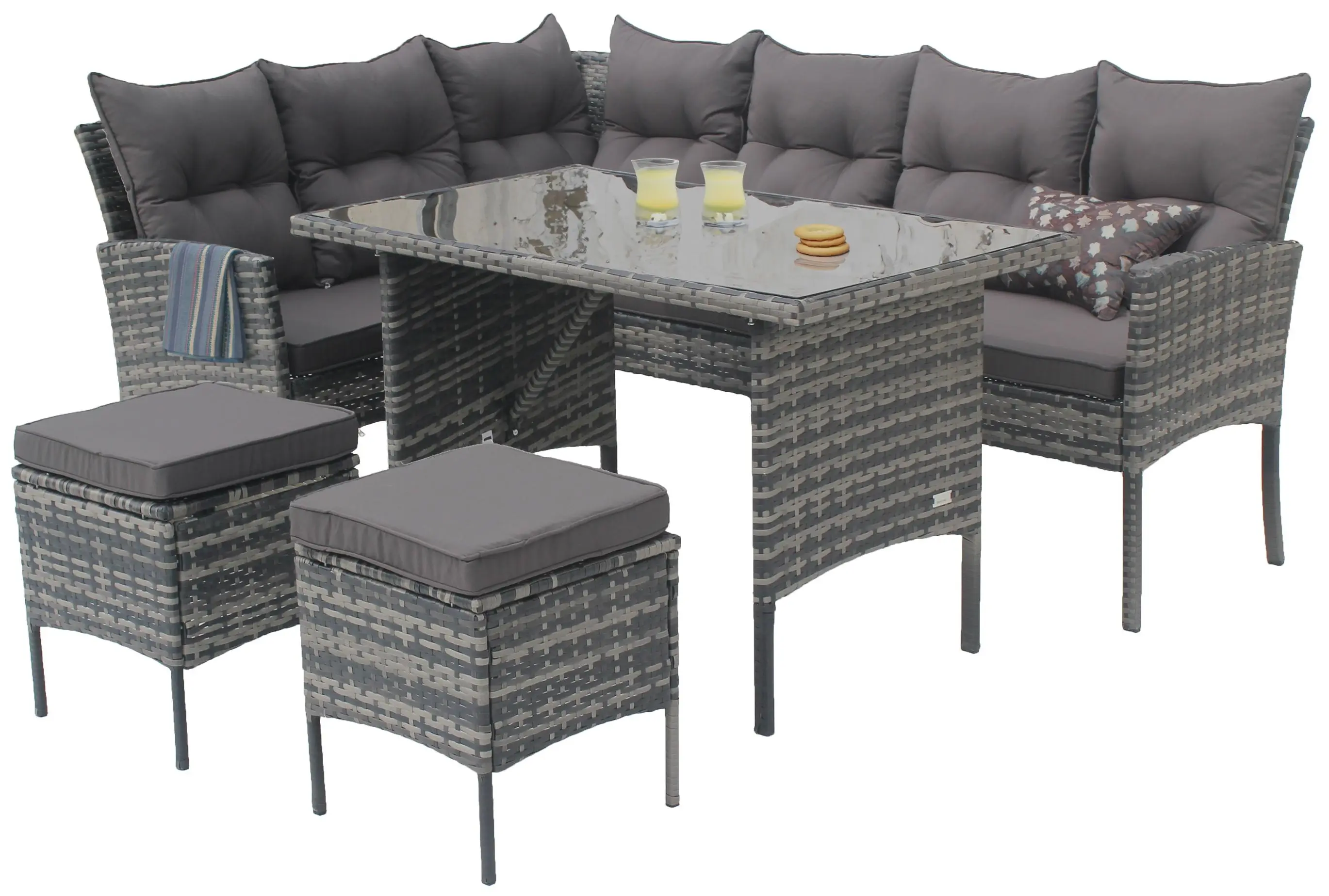 Комплект садовой мебели DeHome Zafir MG790G (Grey) - 2