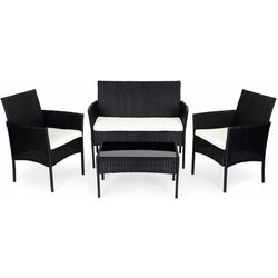 Комплект садовой мебели FunFit Garden 4143 (Black/Beige) Thumb