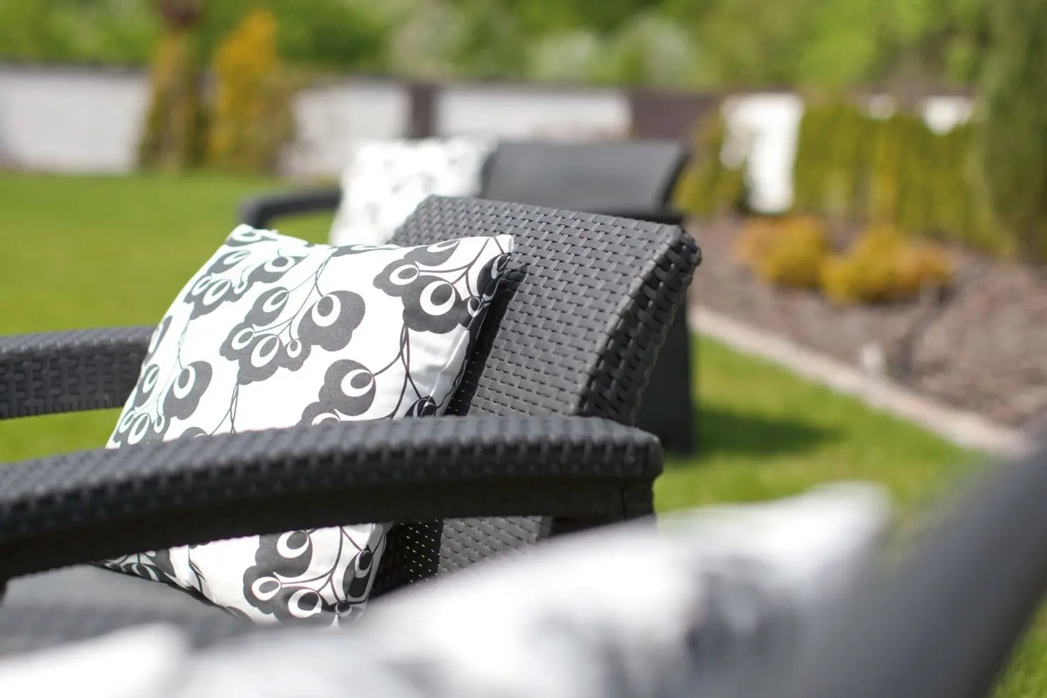 Set mobilier de gradina Keter Corfu II Box (Graphite) - 7