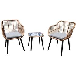 Комплект садовой мебели Garden Select Aer KJFR077 (Natural Rattan) Thumb
