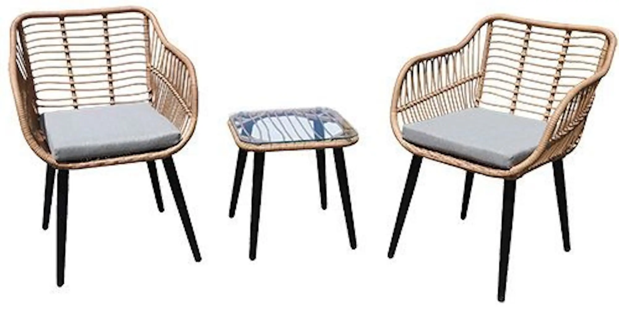 Комплект садовой мебели Garden Select Aer KJFR077 (Natural Rattan) - 2